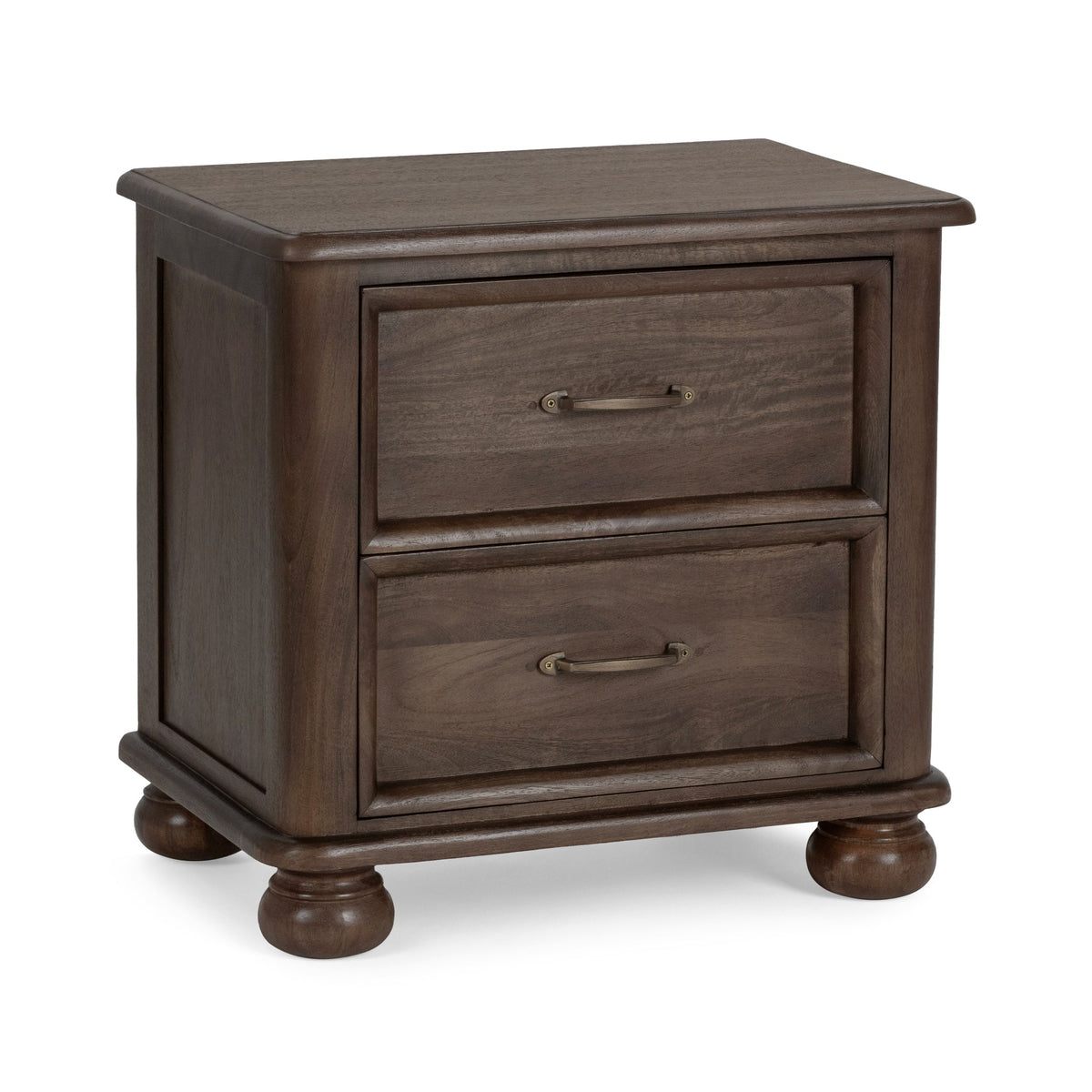 Brookside Nightstand - Cocoa Brown / 2 Drawer by Classic Home - view 2