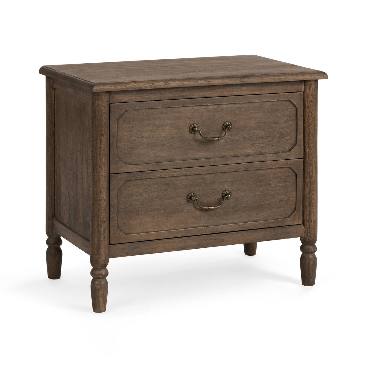 Margaux Nightstand - Toasted Chestnut / 2 Drawer by Classic Home - view 2