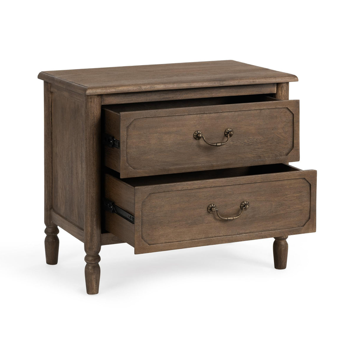 Margaux Nightstand - Toasted Chestnut / 2 Drawer by Classic Home - view 3