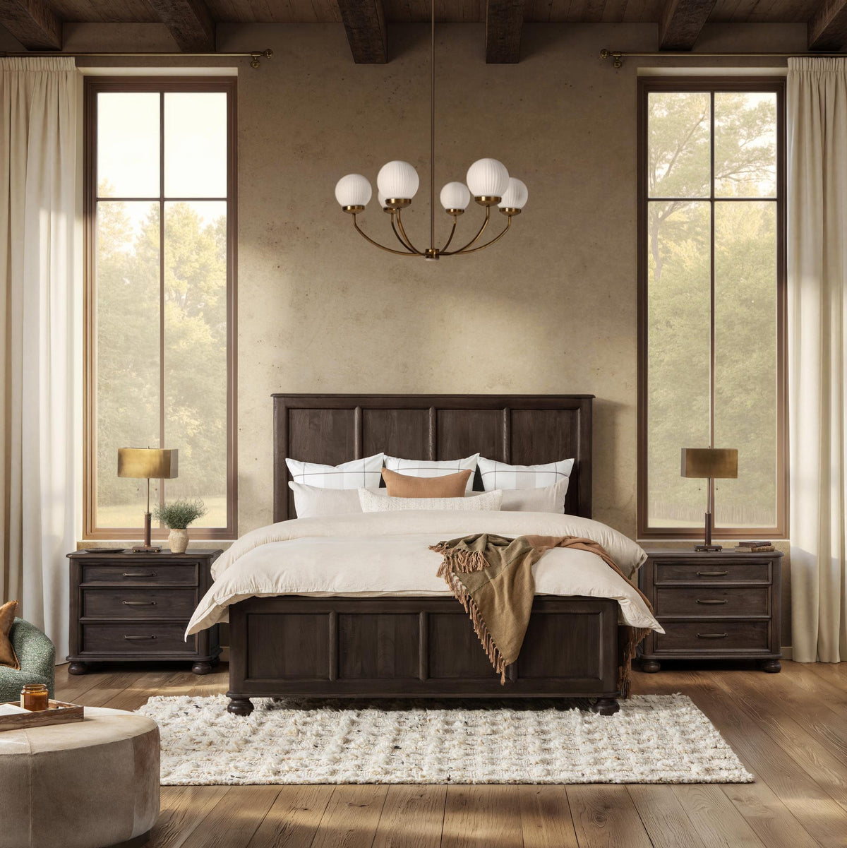 Brookside Bed - Cocoa Brown / Queen by Classic Home - view 7