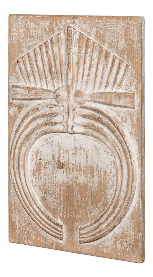 Rupert Carved Panel by Sarreid Ltd - view 2