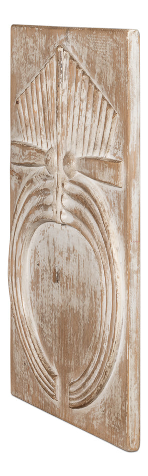 Rupert Carved Panel by Sarreid Ltd - view 3