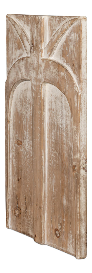 Ringo Carved Panel by Sarreid Ltd - view 3