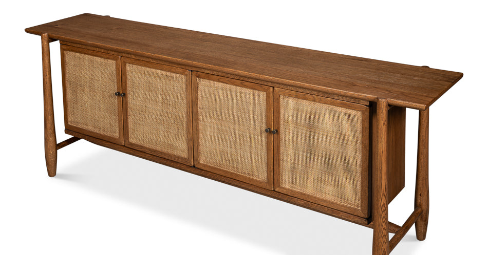 Nido Sideboard, 4 Doors by Sarreid Ltd - view 4