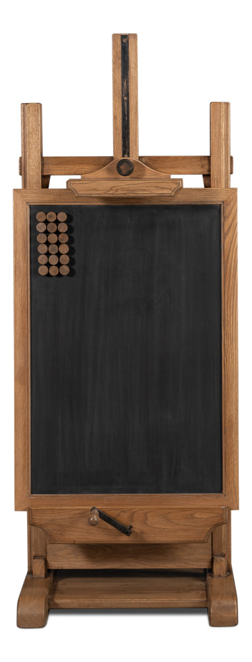 Haagen Adjustable Blackboard Easel by Sarreid Ltd - view 2