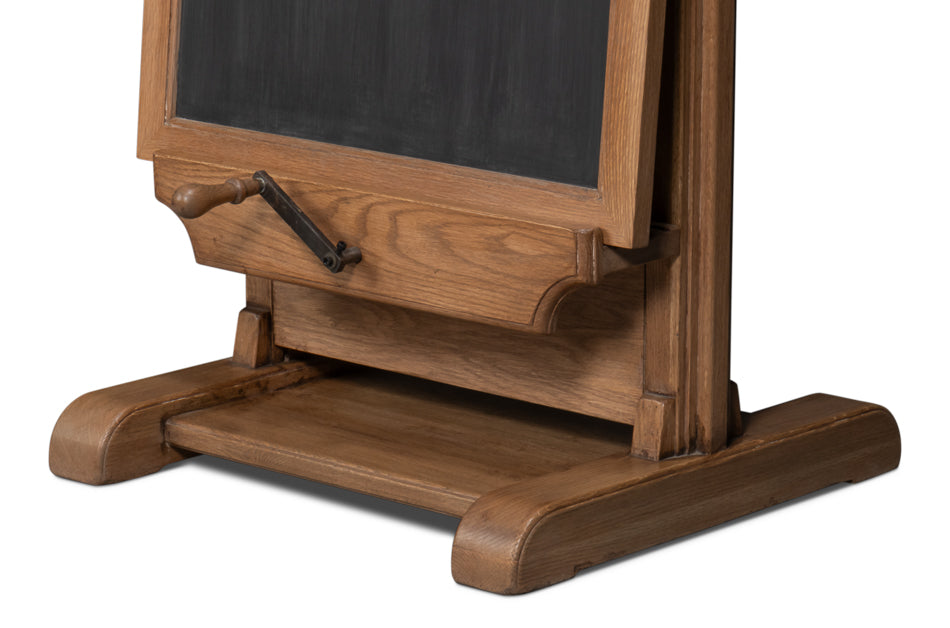 Haagen Adjustable Blackboard Easel by Sarreid Ltd - view 5