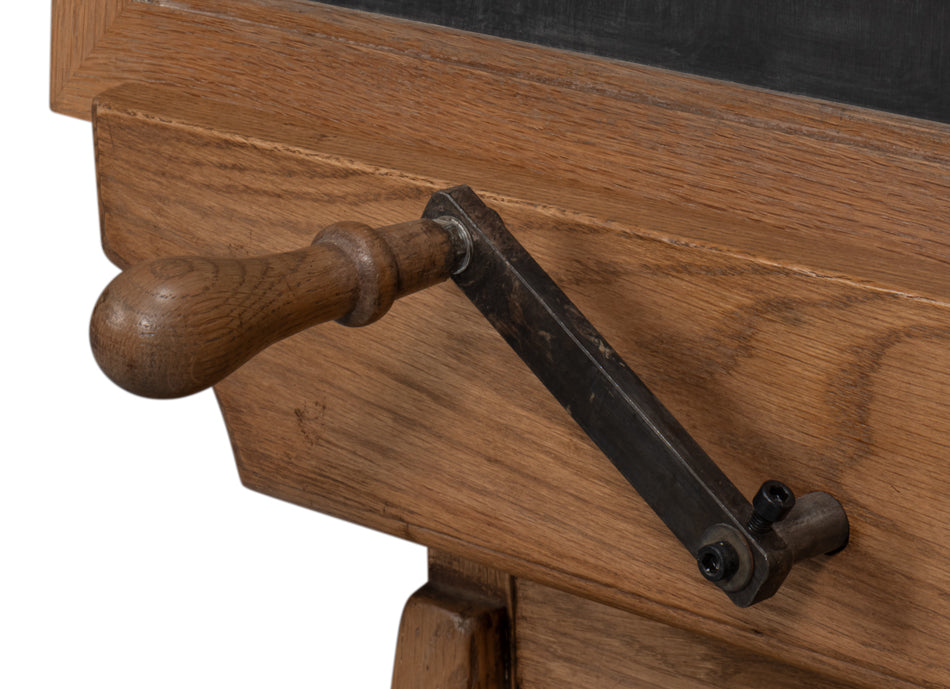 Haagen Adjustable Blackboard Easel by Sarreid Ltd - view 6