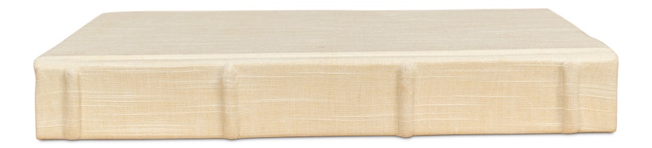 Ecru Linen Books, Set/12 by Sarreid Ltd - view 8