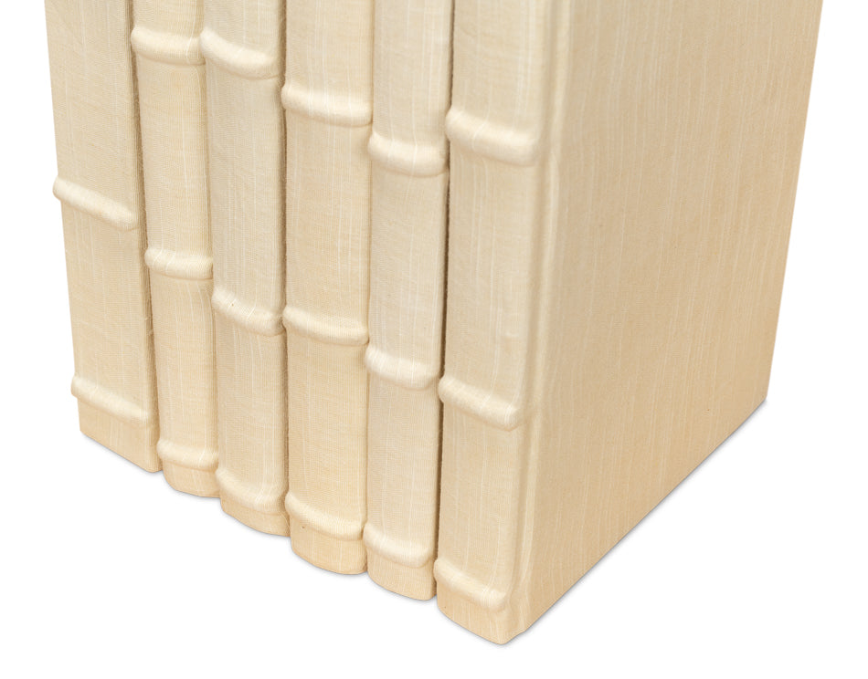 Ecru Linen Books, Set/12 by Sarreid Ltd - view 11