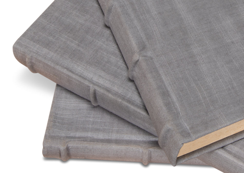 Heather Gray Linen Books, Set/12 by Sarreid Ltd - view 5