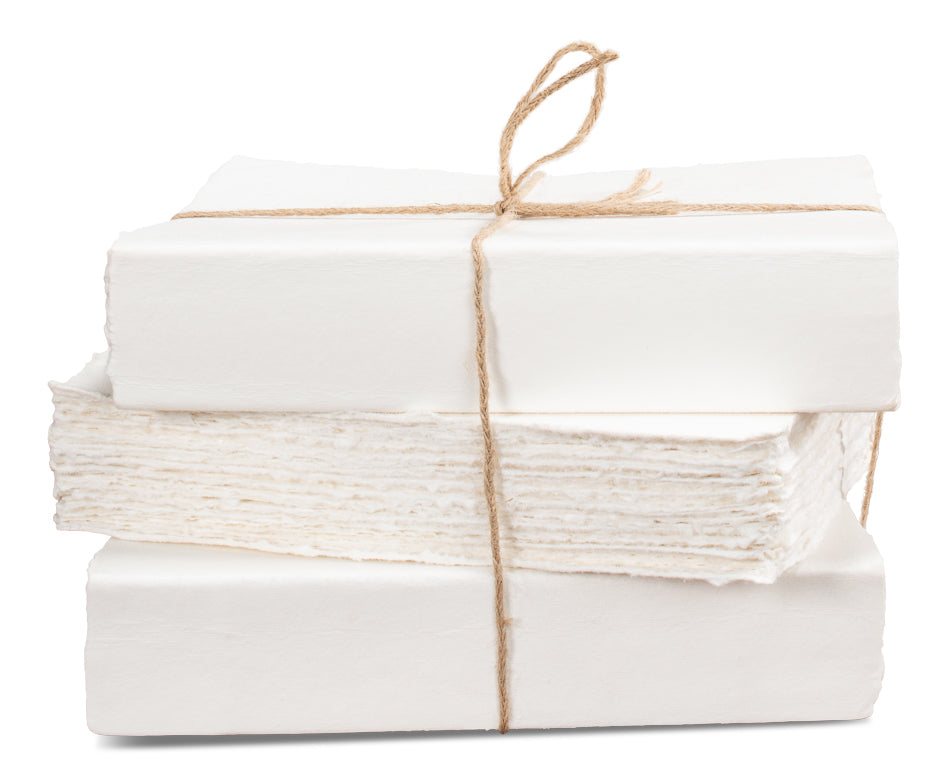 Ledger White, Set Of 6 by Sarreid Ltd - view 8