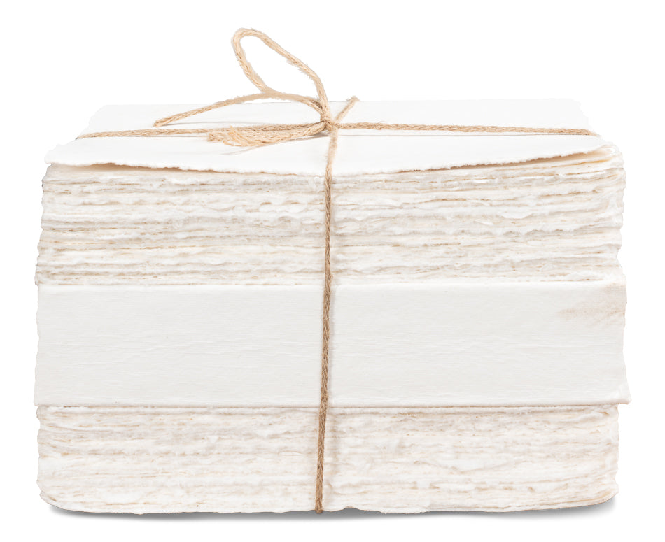 Ledger White, Set Of 6 by Sarreid Ltd - view 4