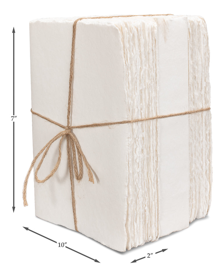 Ledger White, Set Of 6 by Sarreid Ltd - view 7