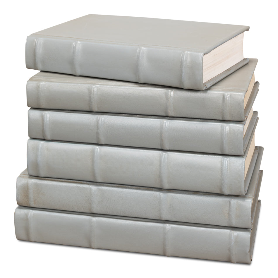 Books, Set Of 12, Antique Grey by Sarreid Ltd - view 3