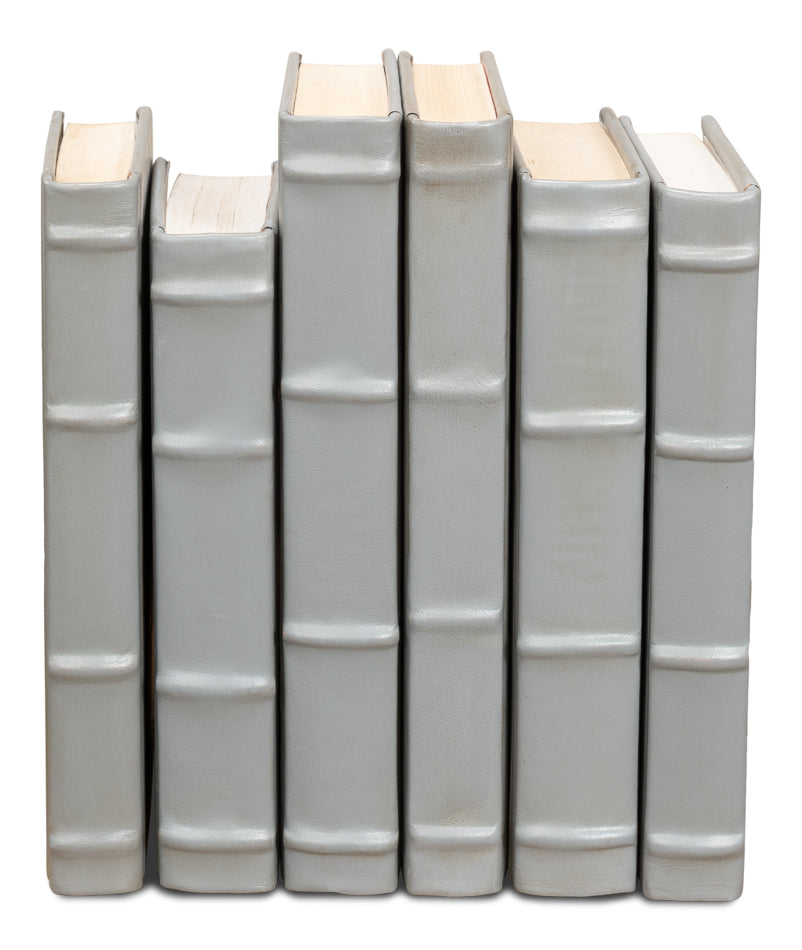 Books, Set Of 12, Antique Grey by Sarreid Ltd - view 4