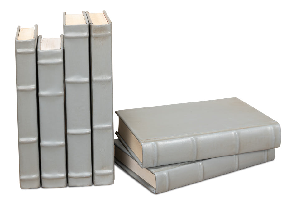 Books, Set Of 12, Antique Grey by Sarreid Ltd - view 5