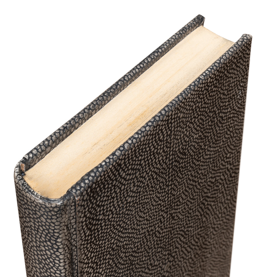 Shagreen Books, Set Of 12, Antique Grey by Sarreid Ltd - view 11