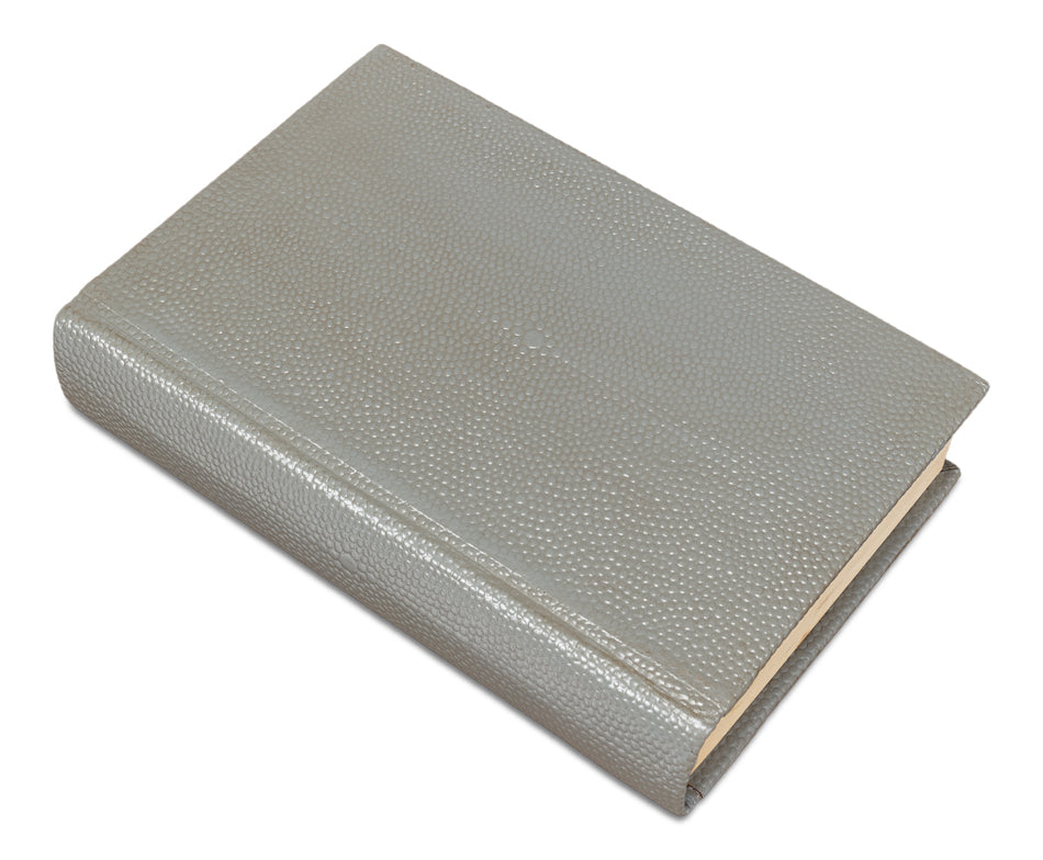 Shagreen Books, Set Of 12, Storm Grey by Sarreid Ltd - view 8