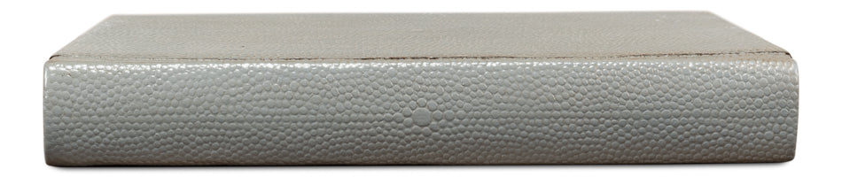 Shagreen Books, Set Of 12, Storm Grey by Sarreid Ltd - view 10