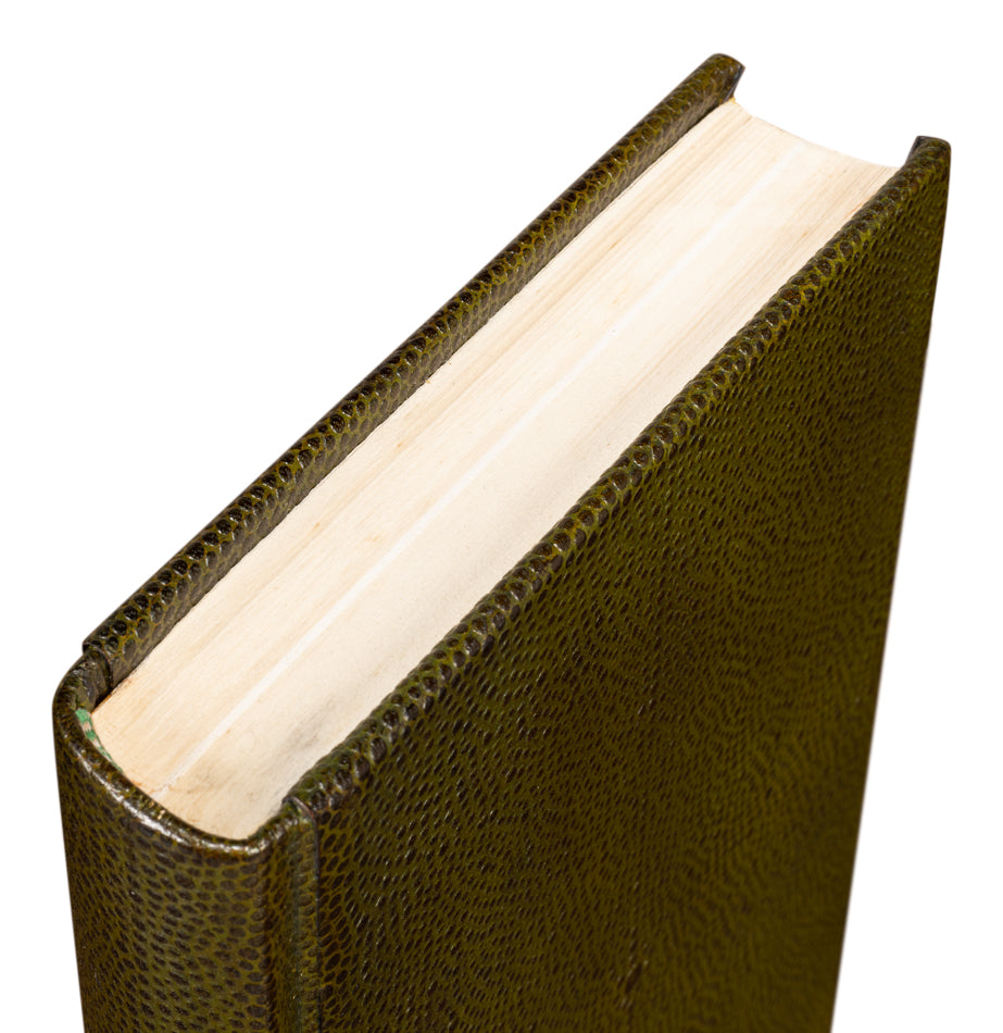 Shagreen Books, Set Of 12, Leaf by Sarreid Ltd - view 11