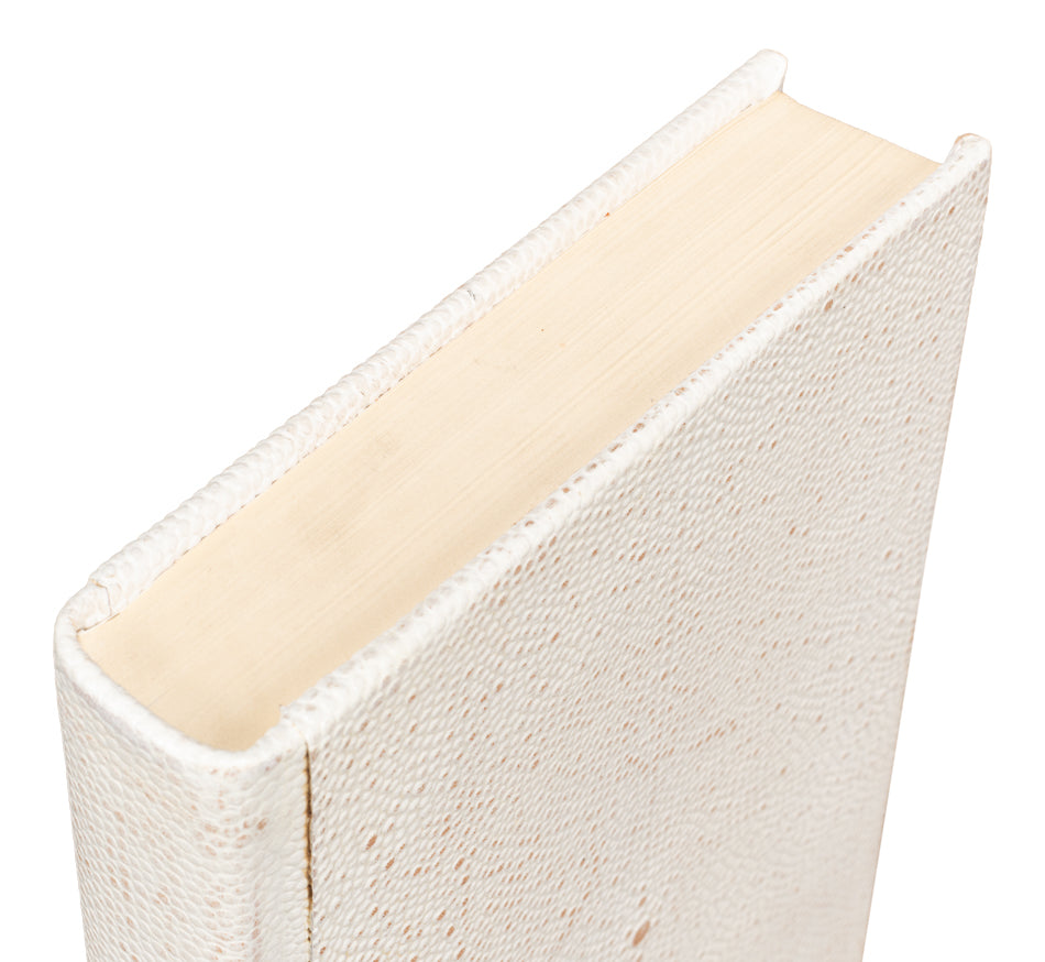 Shagreen Books, Set Of 12, Osprey White by Sarreid Ltd - view 11
