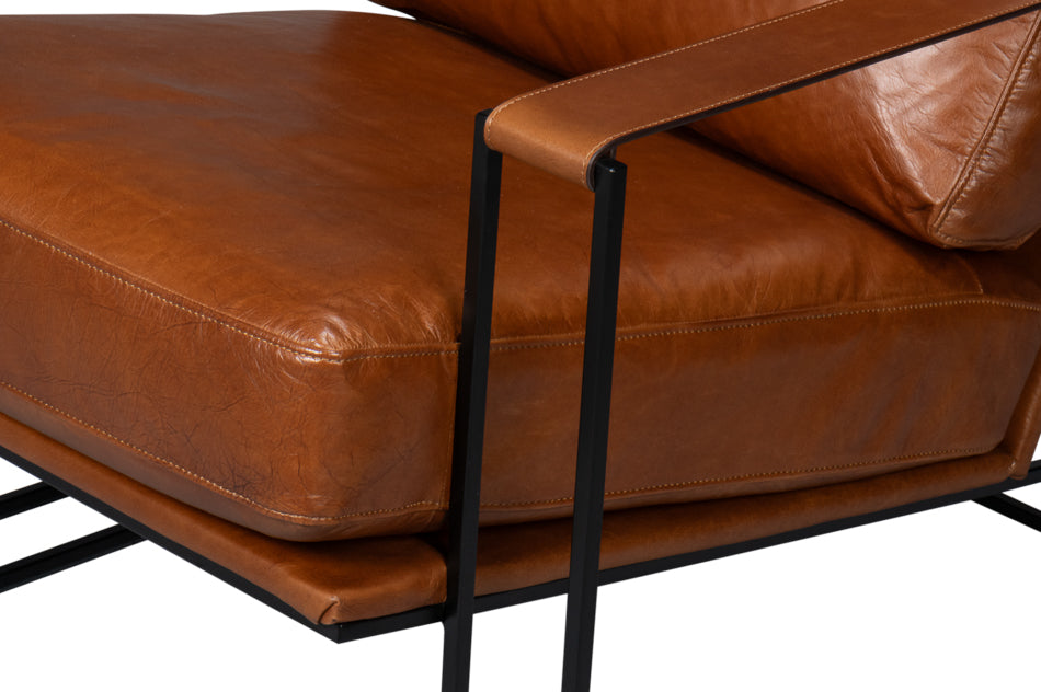 Oryan Chair, Havana Brown by Sarreid Ltd - view 10