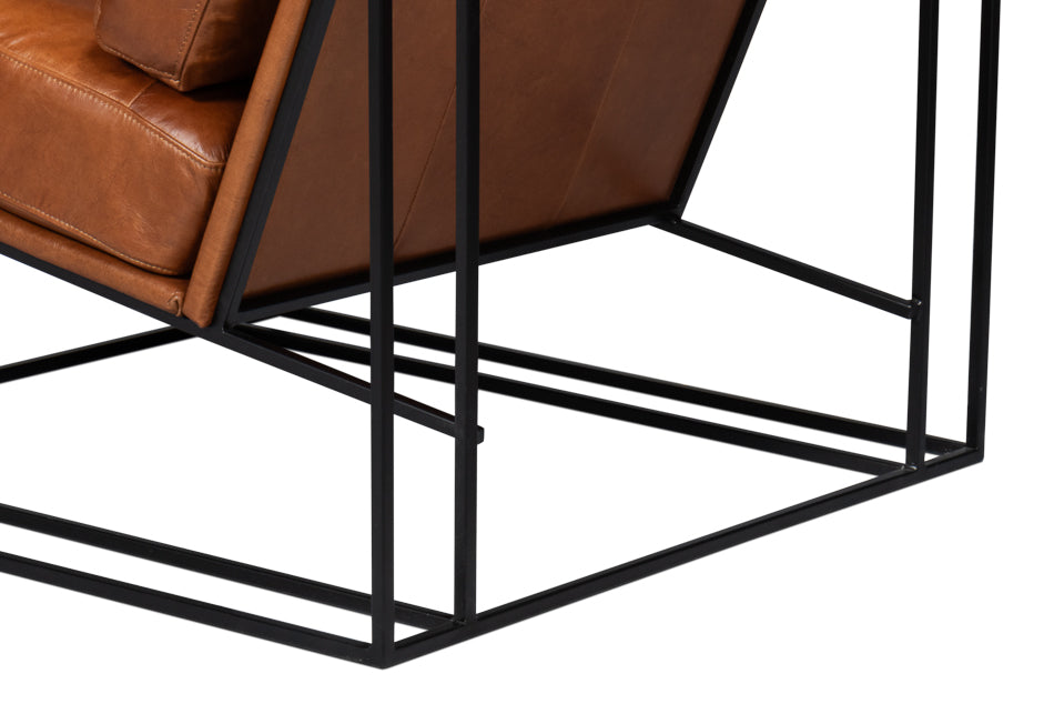 Oryan Chair, Havana Brown by Sarreid Ltd - view 12