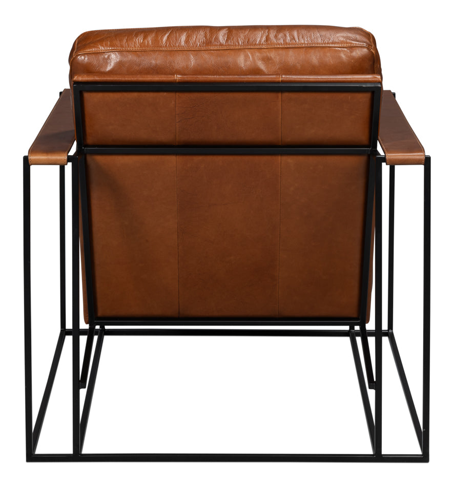 Oryan Chair, Havana Brown by Sarreid Ltd - view 4