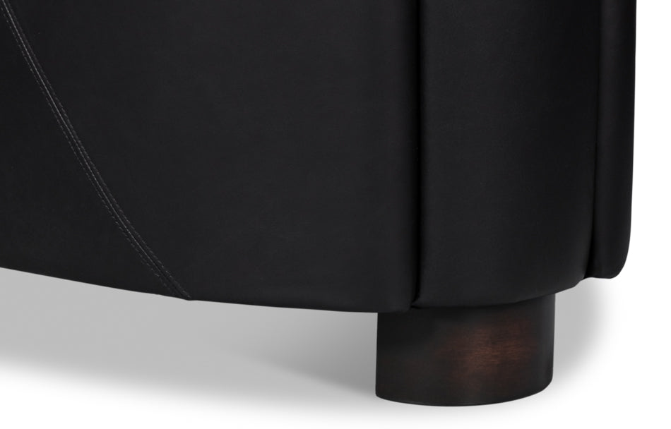 Mandy Arm Chair, Onyx Black by Sarreid Ltd - view 12
