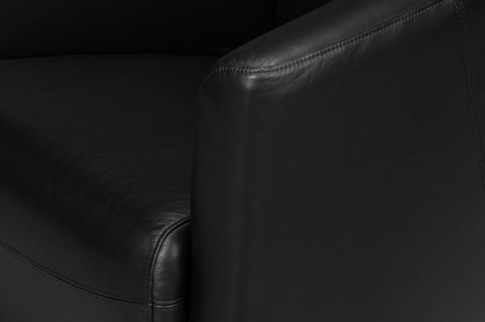 Mandy Arm Chair, Onyx Black by Sarreid Ltd - view 6