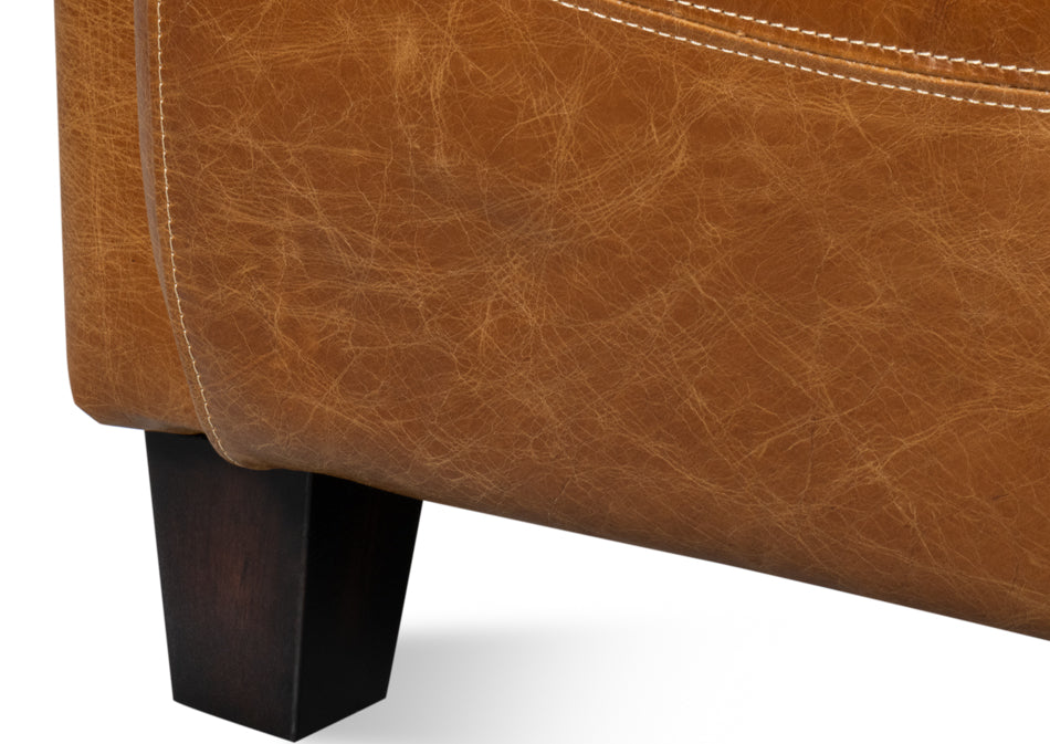 Mandy Arm Chair, Cuba Brown by Sarreid Ltd - view 11