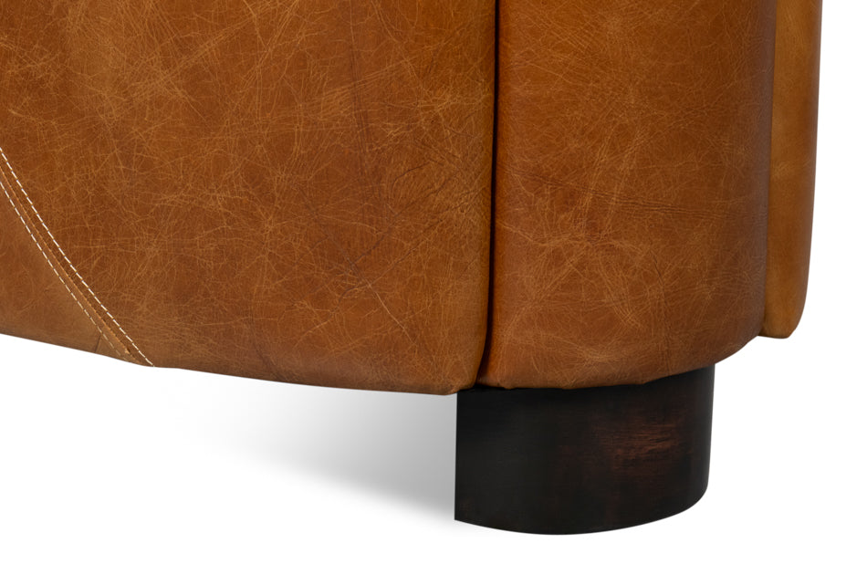 Mandy Arm Chair, Cuba Brown by Sarreid Ltd - view 12