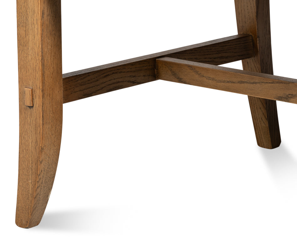 Mercado High Back Dining Chair,Blue by Sarreid Ltd - view 12
