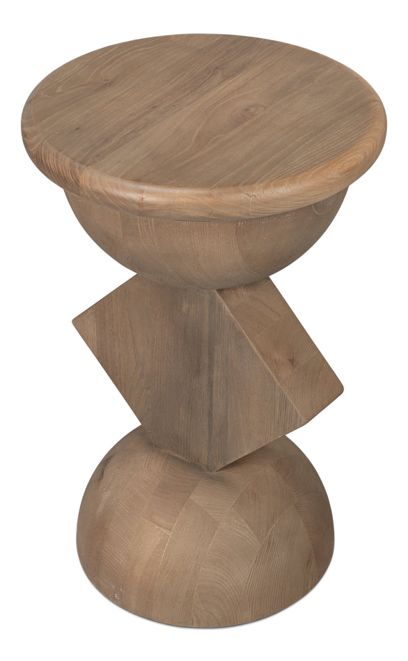 Romeo Side Tables, Set Of 3, Natural by Sarreid Ltd - view 8