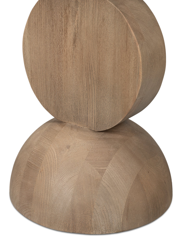 Romeo Side Tables, Set Of 3, Natural by Sarreid Ltd - view 12