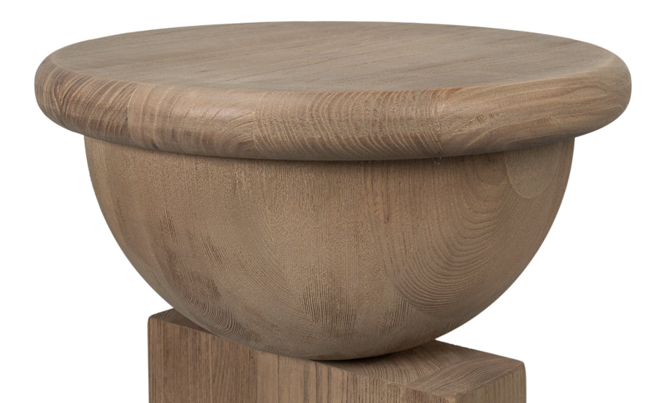 Romeo Side Tables, Set Of 3, Natural by Sarreid Ltd - view 5