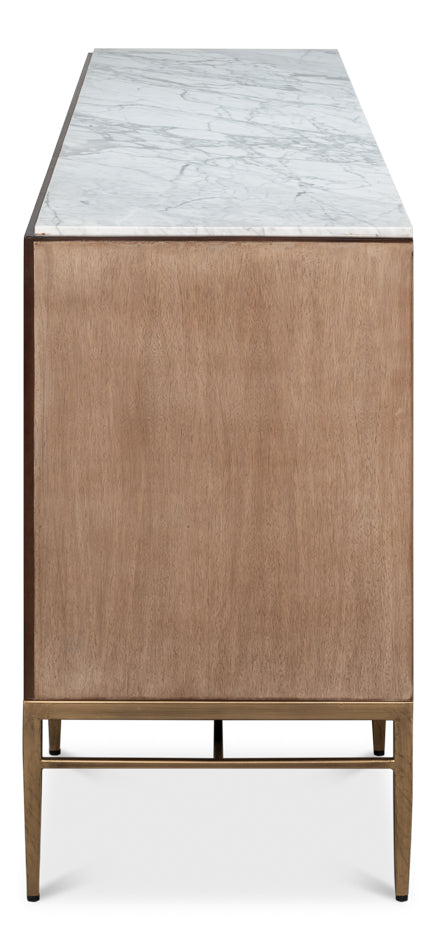 Palisade Shagreen Credenza by Sarreid Ltd - view 9