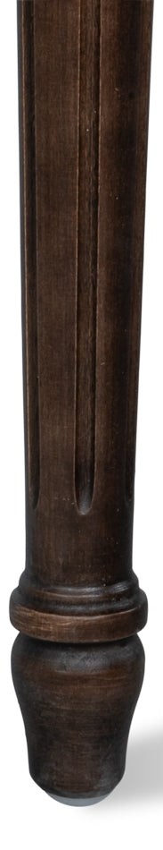 Hugo Oval Side Chair,Nero,Cream Velvet by Sarreid Ltd - view 11