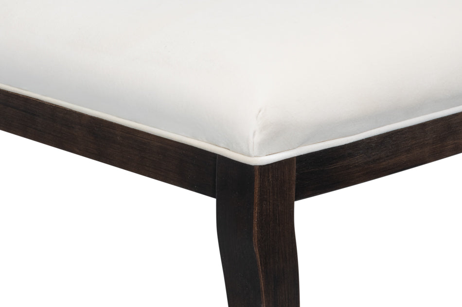 Trophy Elegant Side Chair,Nero,Taupe Vel by Sarreid Ltd - view 10