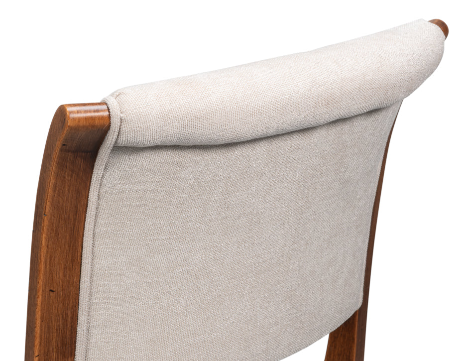 Trophy Elegant Side Chair,Noce Anticato by Sarreid Ltd - view 10
