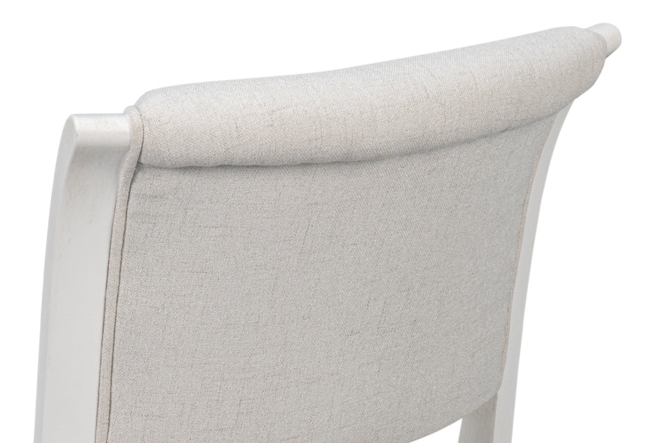 Trophy Elegant Side Chair, Cream by Sarreid Ltd - view 8