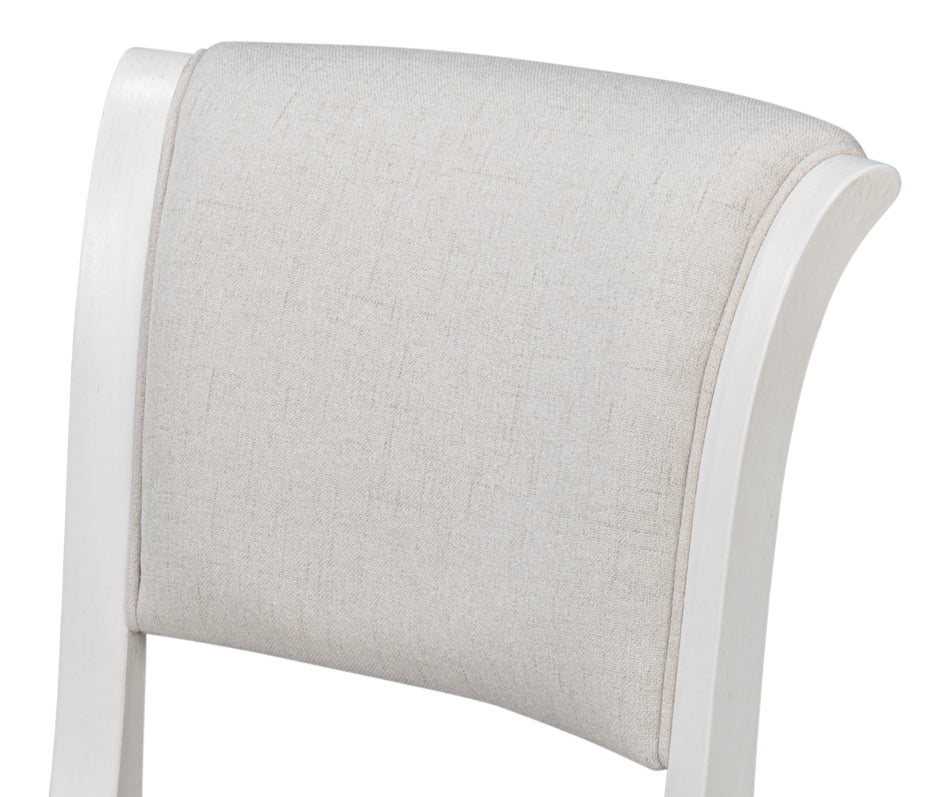 Trophy Elegant Side Chair, Cream by Sarreid Ltd - view 9
