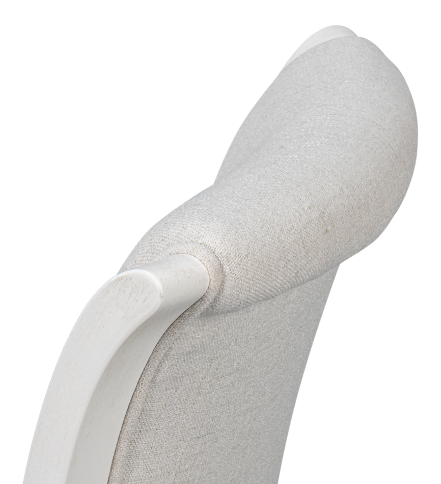 Trophy Elegant Side Chair, Cream by Sarreid Ltd - view 11