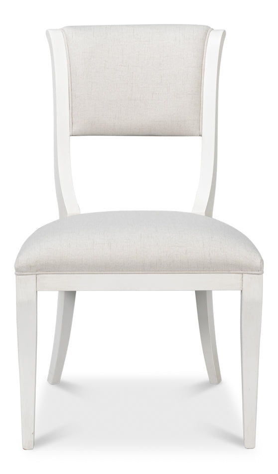 Trophy Elegant Side Chair, Cream by Sarreid Ltd - view 2