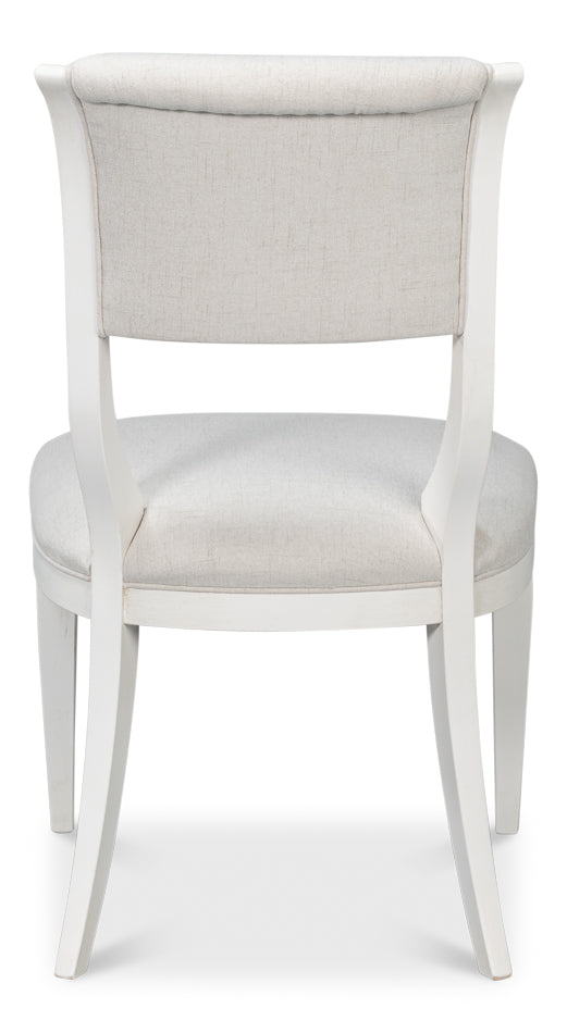 Trophy Elegant Side Chair, Cream by Sarreid Ltd - view 4