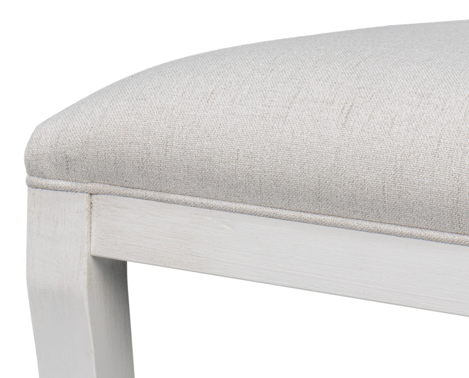 Trophy Elegant Side Chair, Cream by Sarreid Ltd - view 6