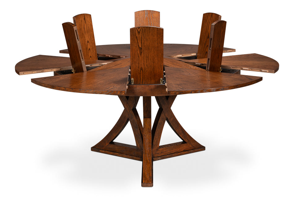 Casual Jupe Dining Table,Palladio, Med by Sarreid Ltd - view 3