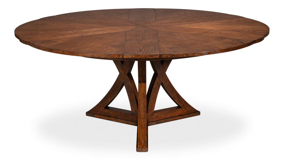 Casual Jupe Dining Table,Palladio, Med by Sarreid Ltd - view 5