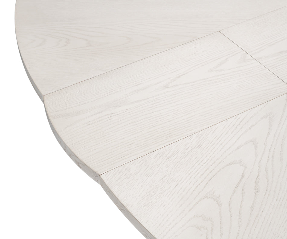 Casual Jupe Dining Table,Workingwhite,Md by Sarreid Ltd - view 6