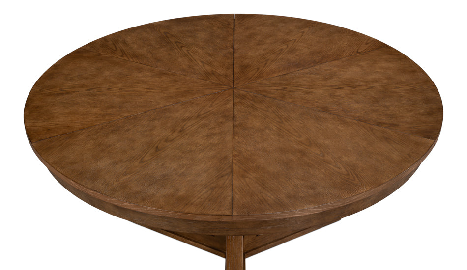 Casual Jupe Dining Table,Light Mink,Lg by Sarreid Ltd - view 6